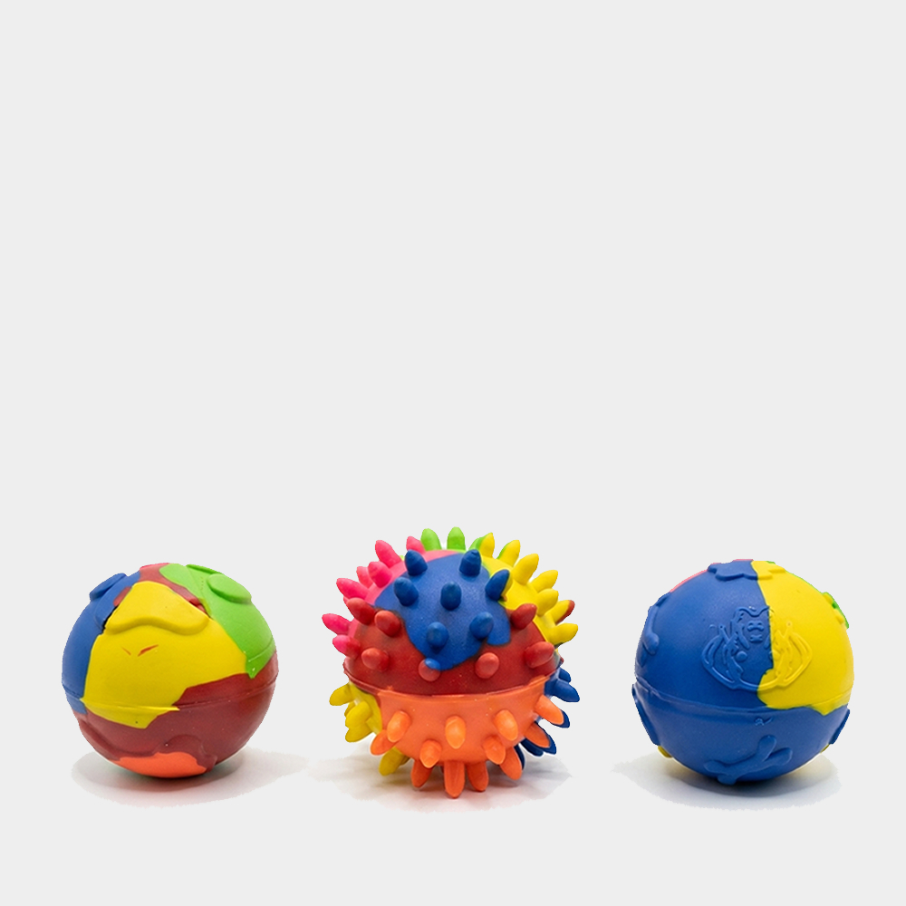PELOTAS DE CAUCHO S-M-L